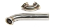 Picture of 38MM V-band Wastegate Exhaust Dump Tube Pipe+44MM 90 Degree Elbow Inlet Adapter