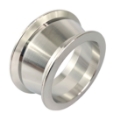 Picture of 4" I.D. to 2.5" I.D. Heavy Duty Mold Seamless V-Band Flange Adapter 1.5" Height