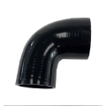 Brand NEW 2.5" to 3" Black 90 Degree Silicone hose Coupler 4 layer polyester