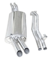 Picture of SS Axle Back Exhaust fits 1987-1991 BMW E30 325ic / 325ix / 325is