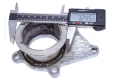 Picture of Steel T3/T4-5 Bolt Flagne TO 2.5" ID V-Band Flange Adapter Universal For Pipe